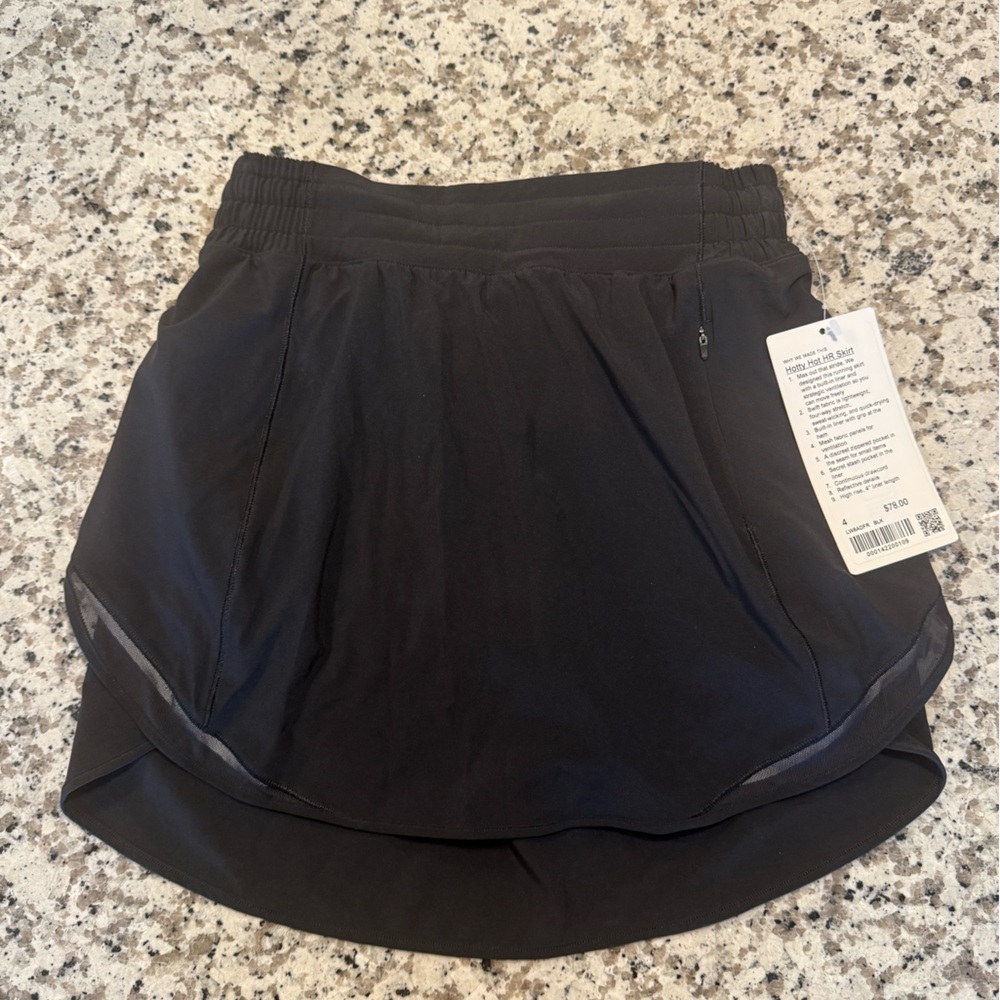 Lululemon Athletica black Skort